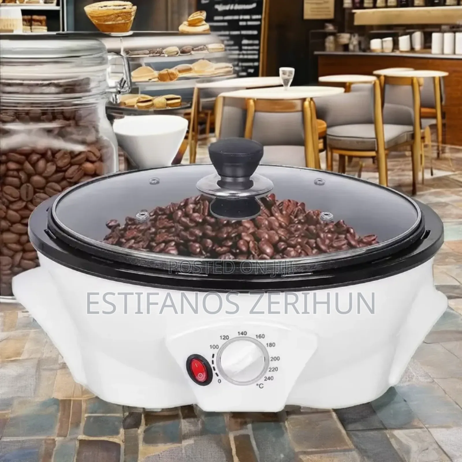 ዘመናዊ የኤሌክትሪክ የቡና መቁያ