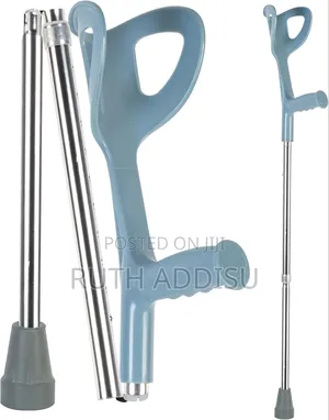 Aluminium Elbow Crutches Portable High Load Capacity Elbow Crutches