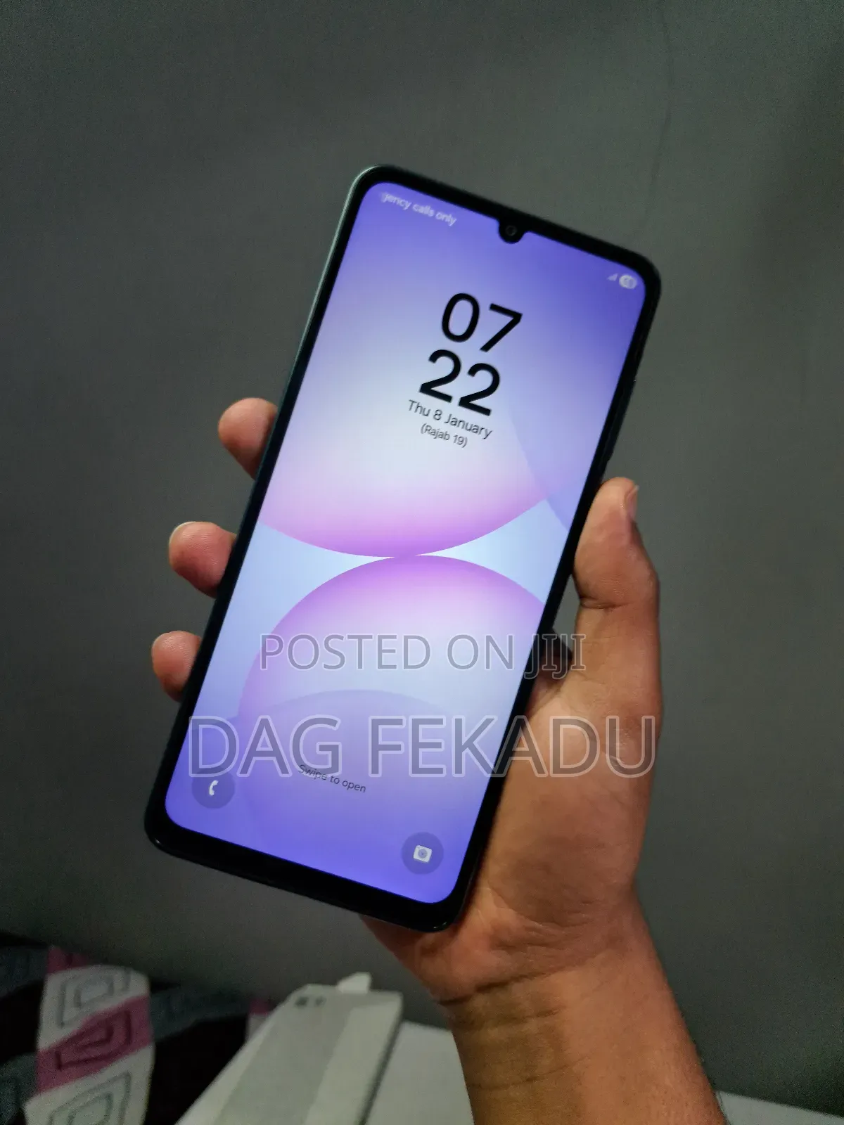 New Samsung Galaxy A07 128 GB Black