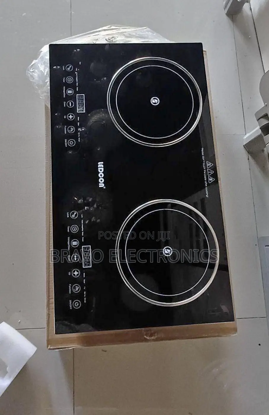 Ledcon Digital Stove – 2 Electric Burner | Modern Cooking
