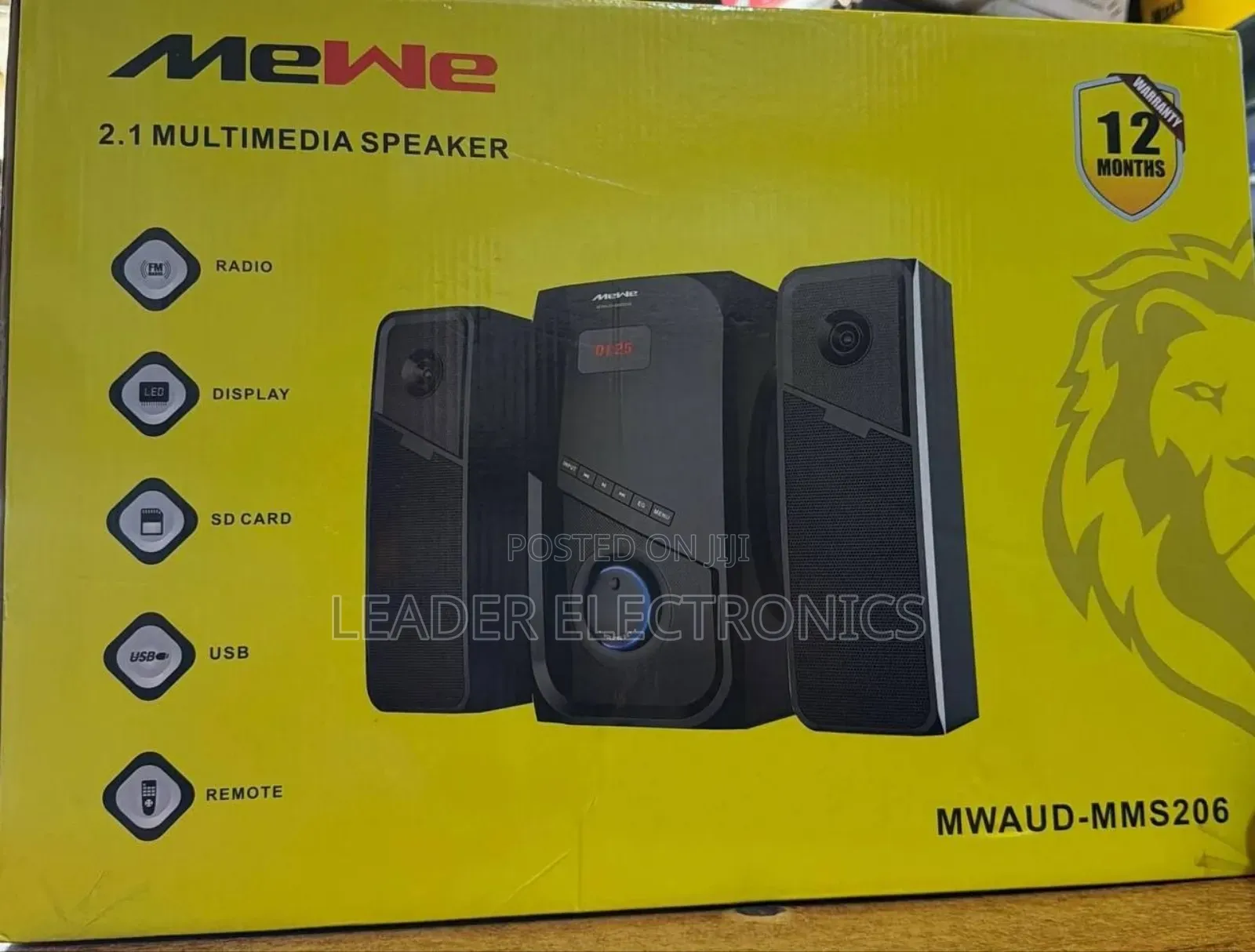 Mewe 2.1ch Speaker System