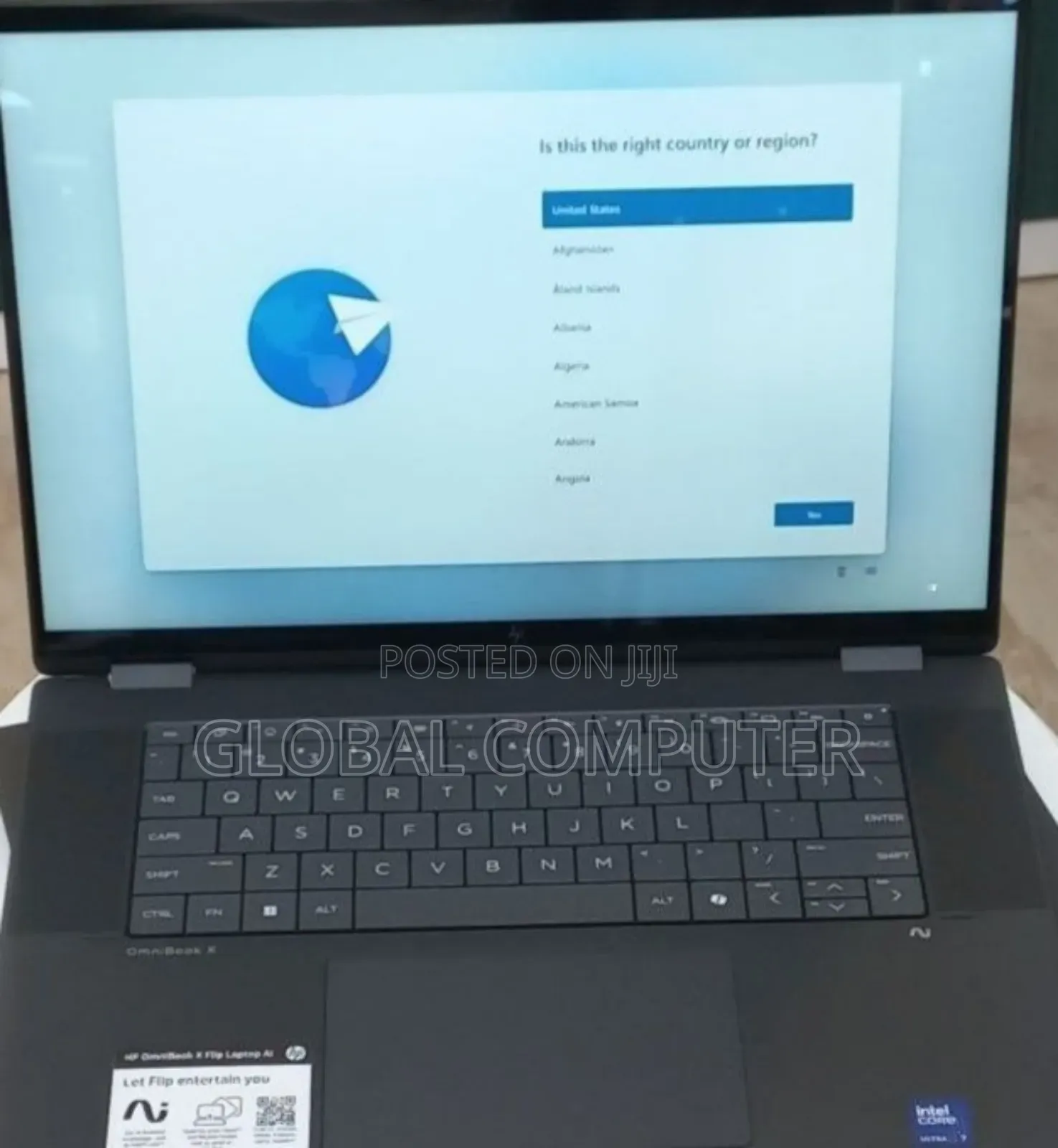 New Laptop HP OmniBook X Flip 14" 16GB Intel Core Ultra 7 SSD 1T