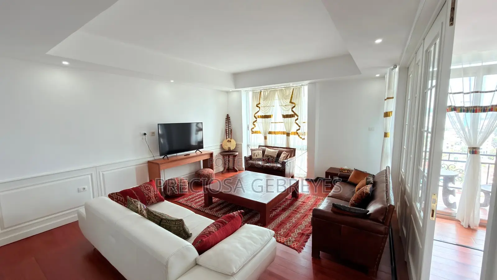 Furnished 2bdrm Apartment in Grace Plaza, Bole for rent