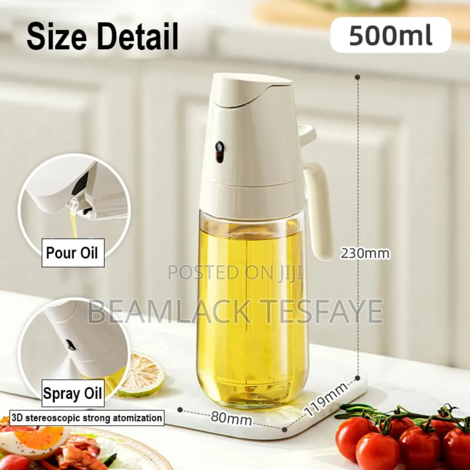 Oil Dispenser Bottle for Kitchen