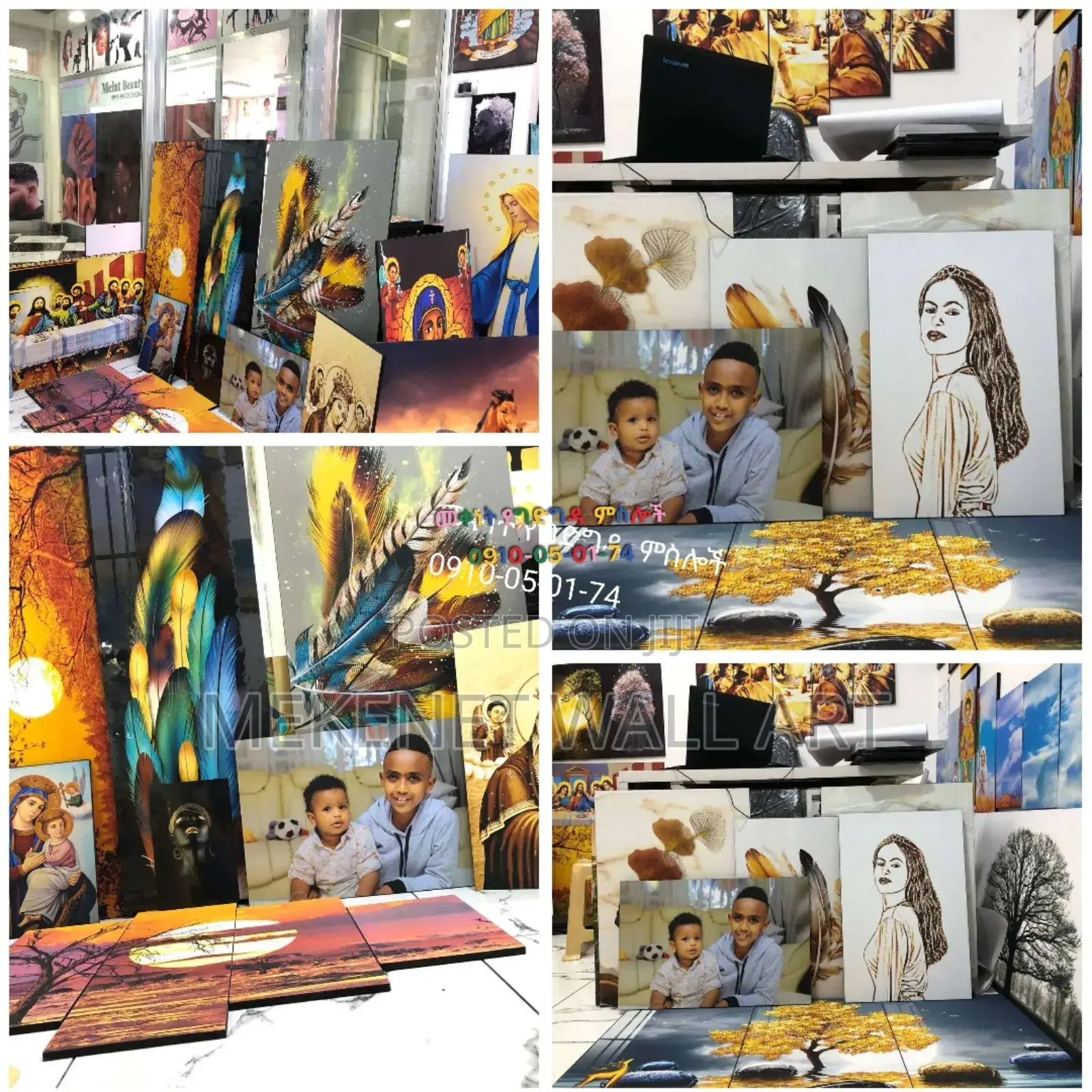 Wall Art Pictures and Hexagonal Art