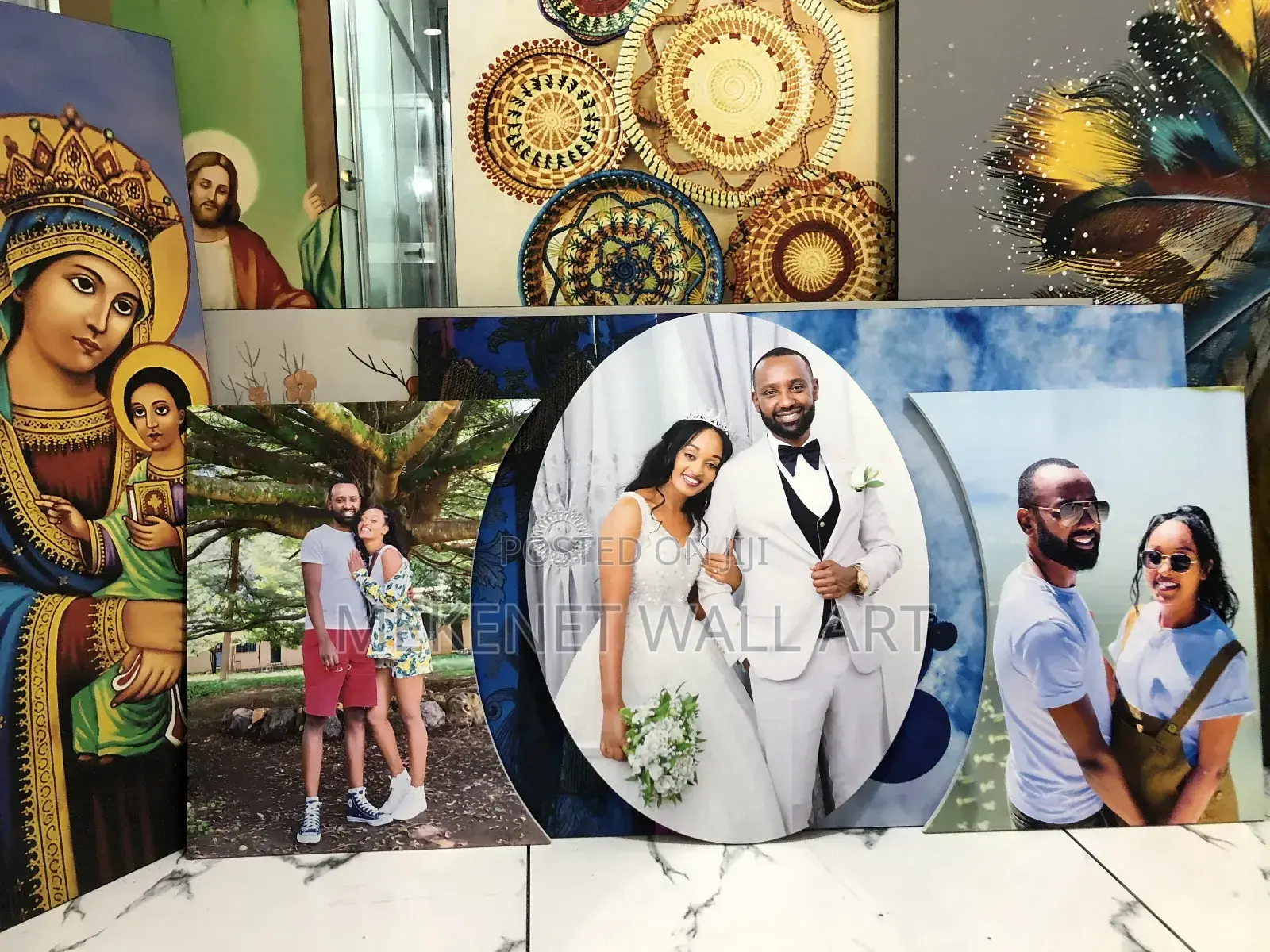 Wall Art Pictures and Hexagonal Art