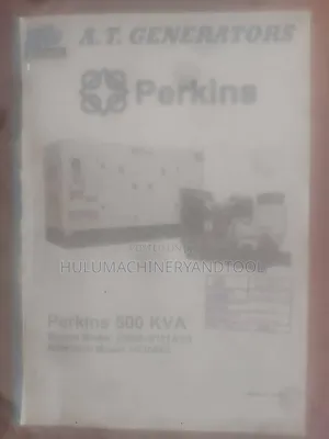 Perkins Diesel Engine Generator