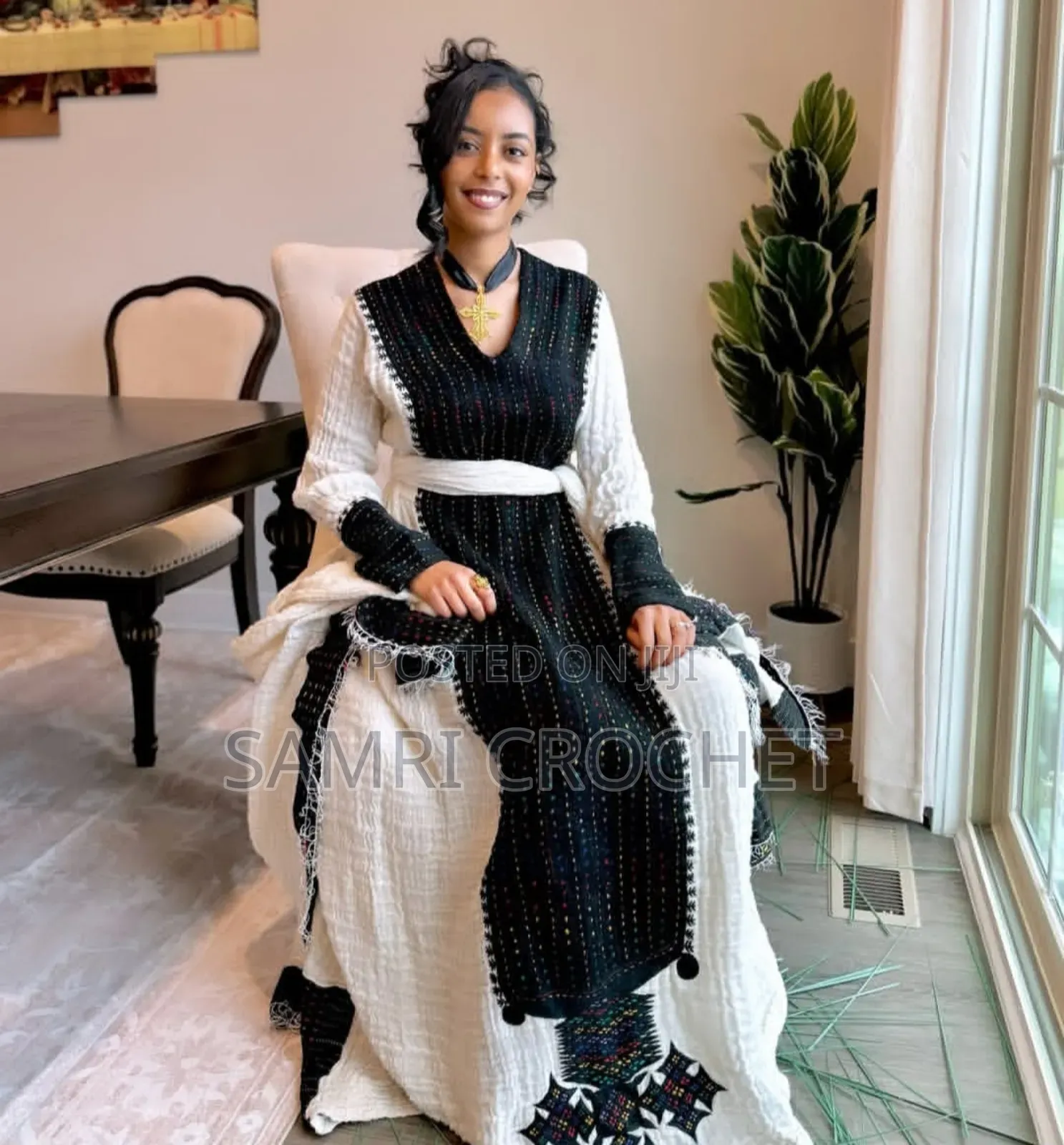 Habesha Dress አክሱም ጥልፍ