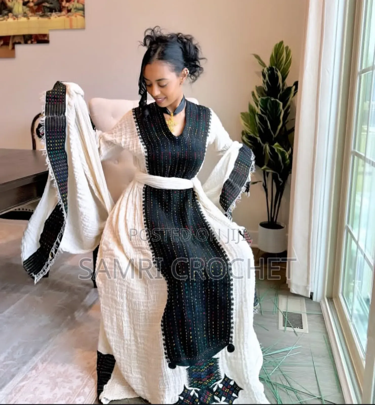 Habesha Dress አክሱም ጥልፍ