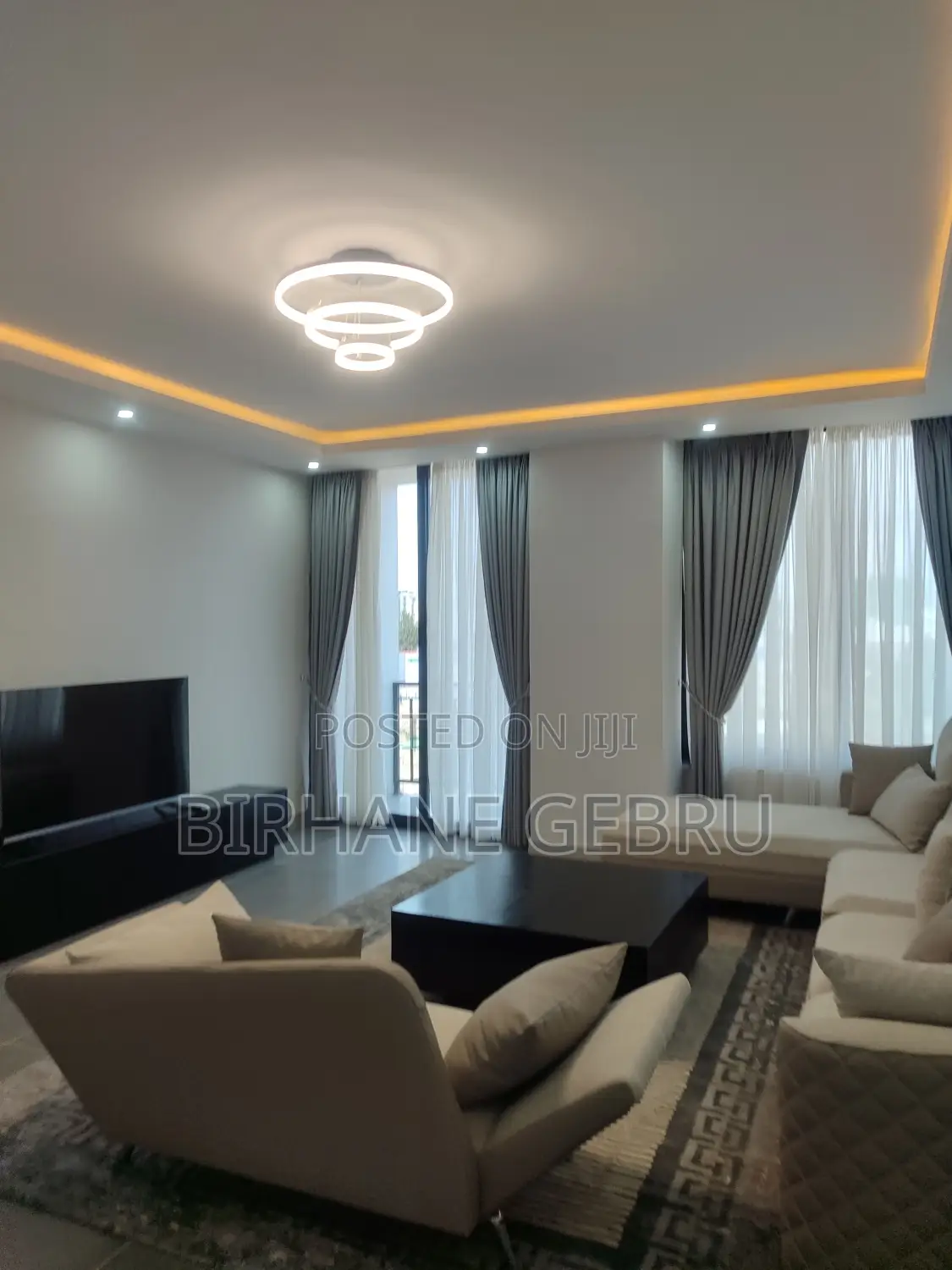 Furnished 2bdrm Apartment in Luxury Apartiment, Kirkos for rent