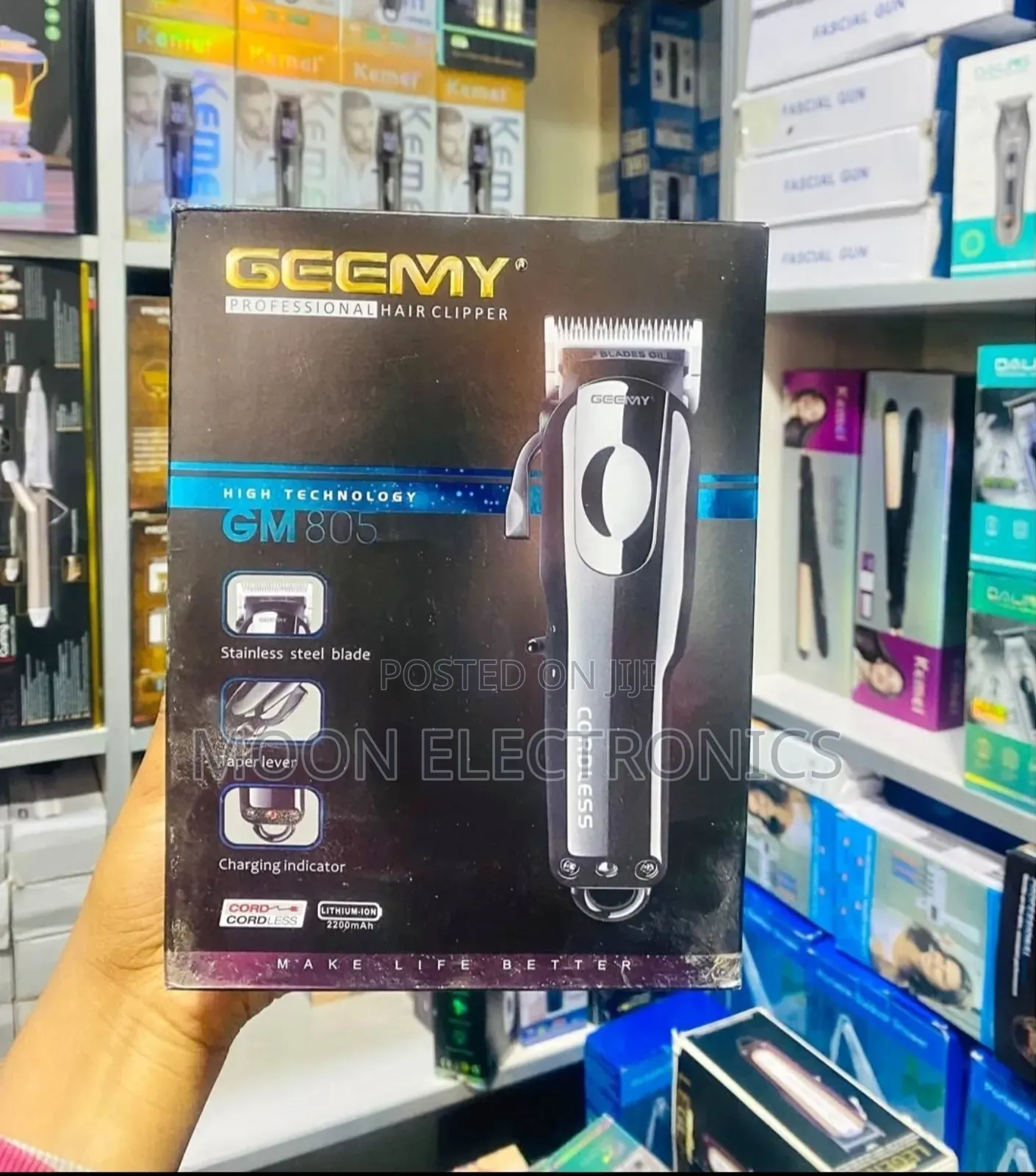 Geemy Professional Hair Clipper/ Trimmer ( Gm-805)