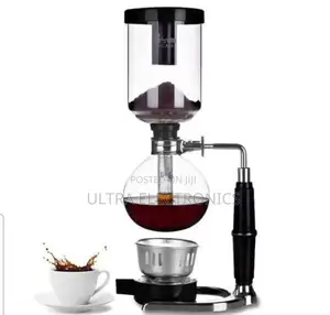 Syphon, a Vacuum Brewing Coffee Maker Known for Its Two-Chamber Glass