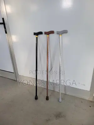 Walking Stick臨黛straight, One-Piece Alumuni or Metal Pole
