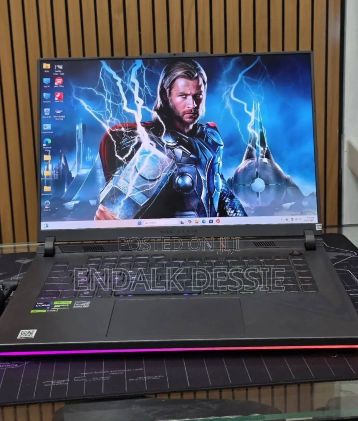New Laptop Asus ROG Strix G16 G614 16GB Intel Core i9 SSD 1T