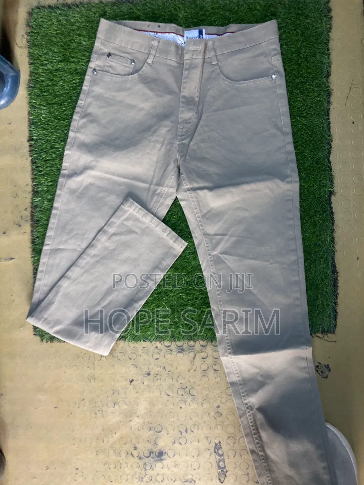Men's Premium Stretch Khaki Trousers