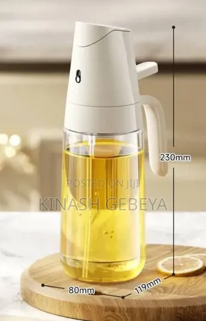 2in1 Oil Spray And Dispenser Bottle