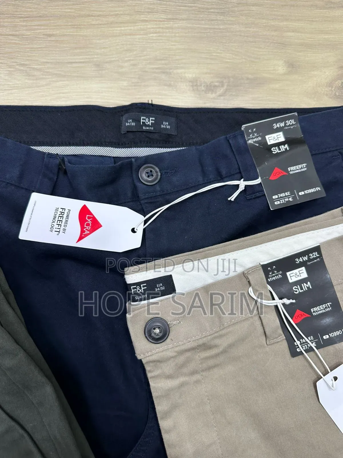 F F Slim Fit Chinos