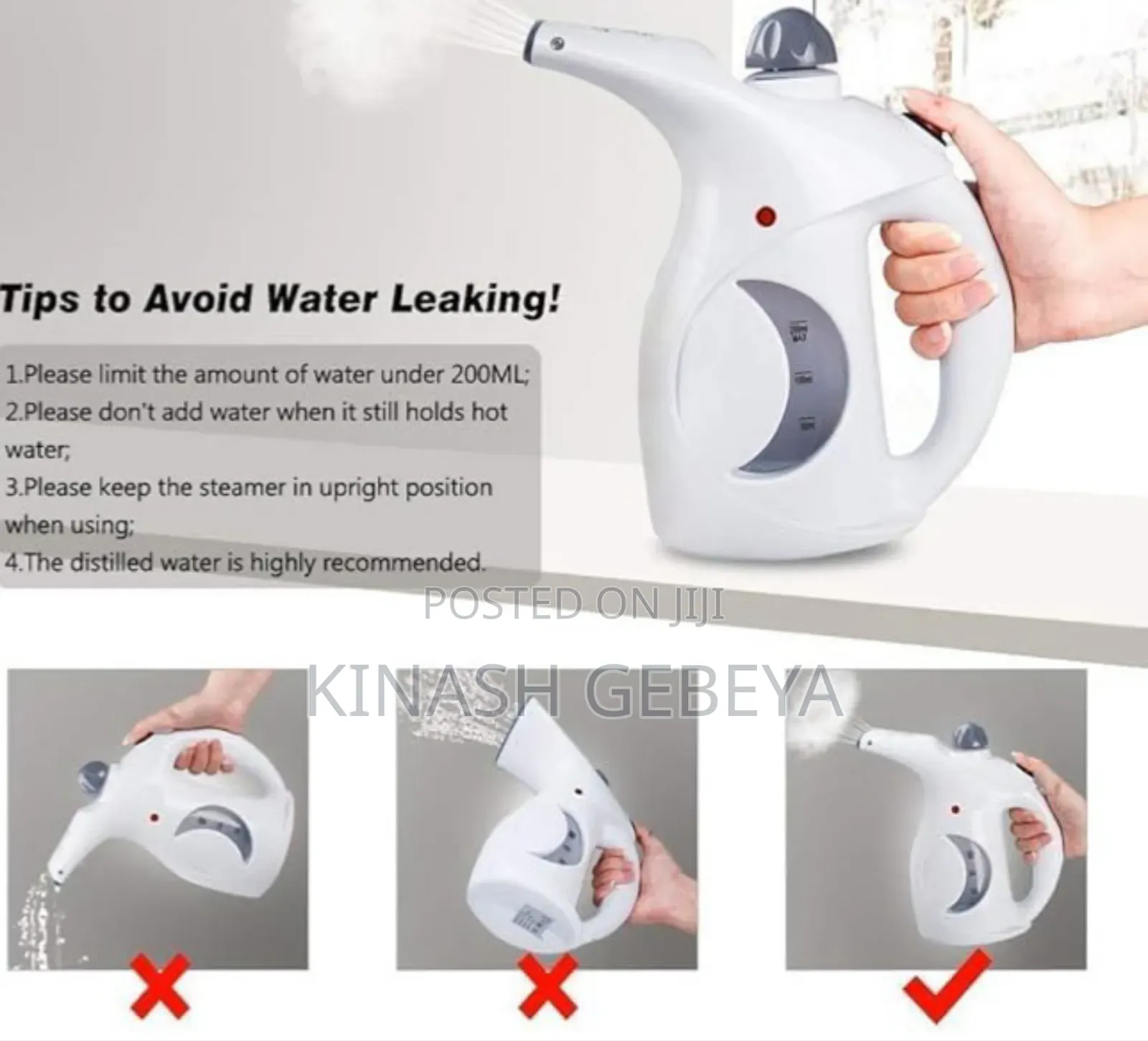2in1 Mini Cloth and Facesteamer
