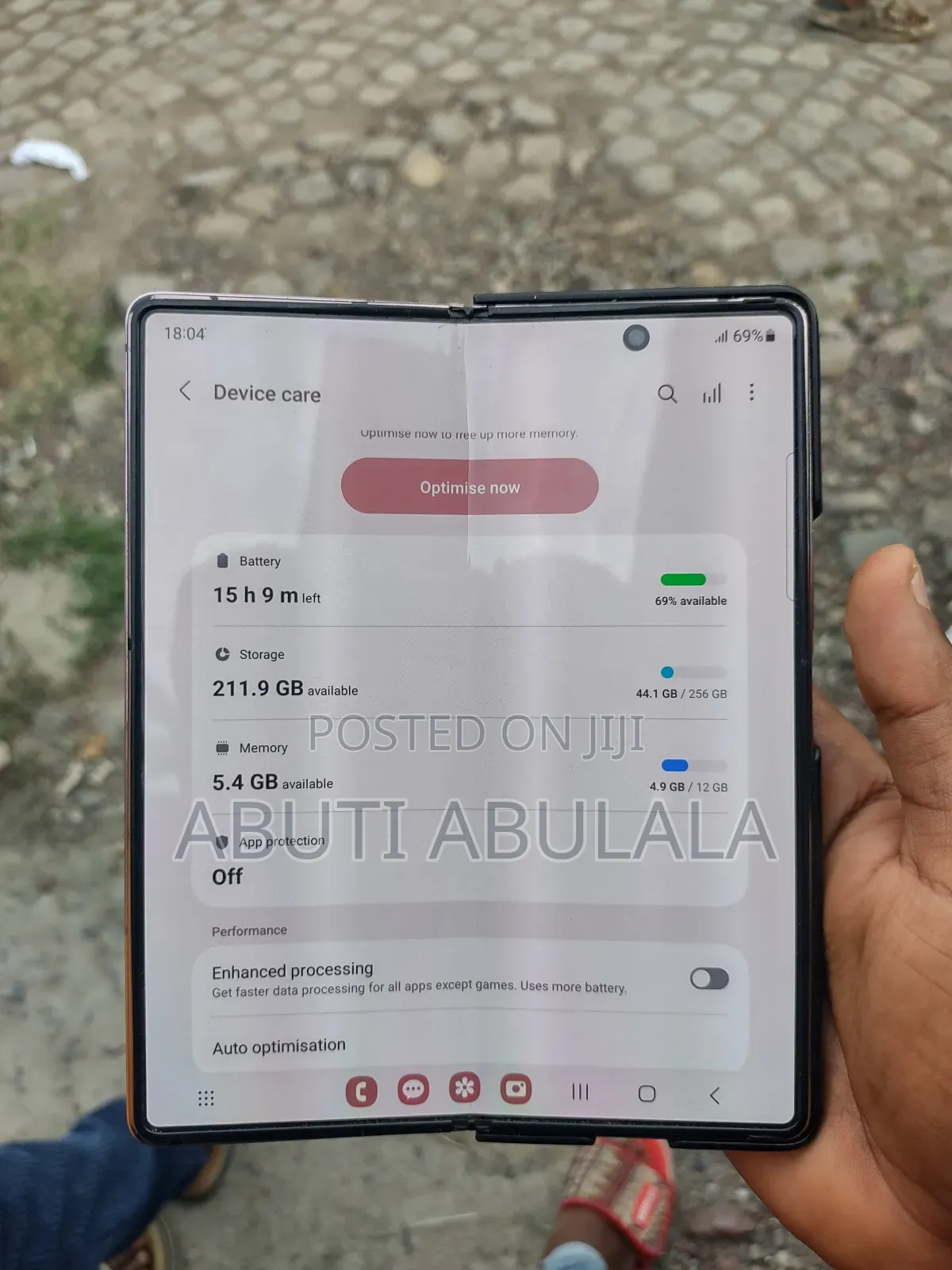 Samsung Galaxy Z Fold 2 256 GB Rose Gold