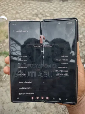 Samsung Galaxy Z Fold 2 256 GB Rose Gold