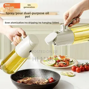 2in1 Oil Spray And Dispenser Bottle(500ml)