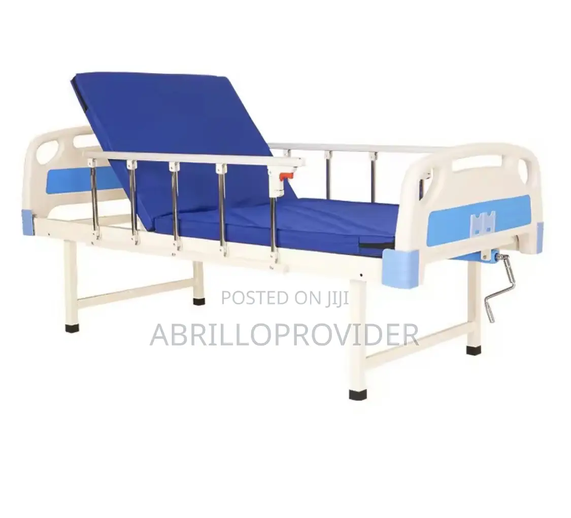 New Manual Hospital Bed for Clinic and Frame, 250kg Capacity, Ce