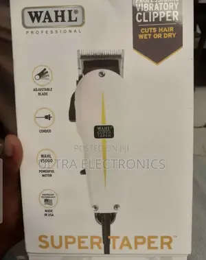 የፀጉር ማሽን Wahl Professional Super Taper Corded Hair Clipper. It