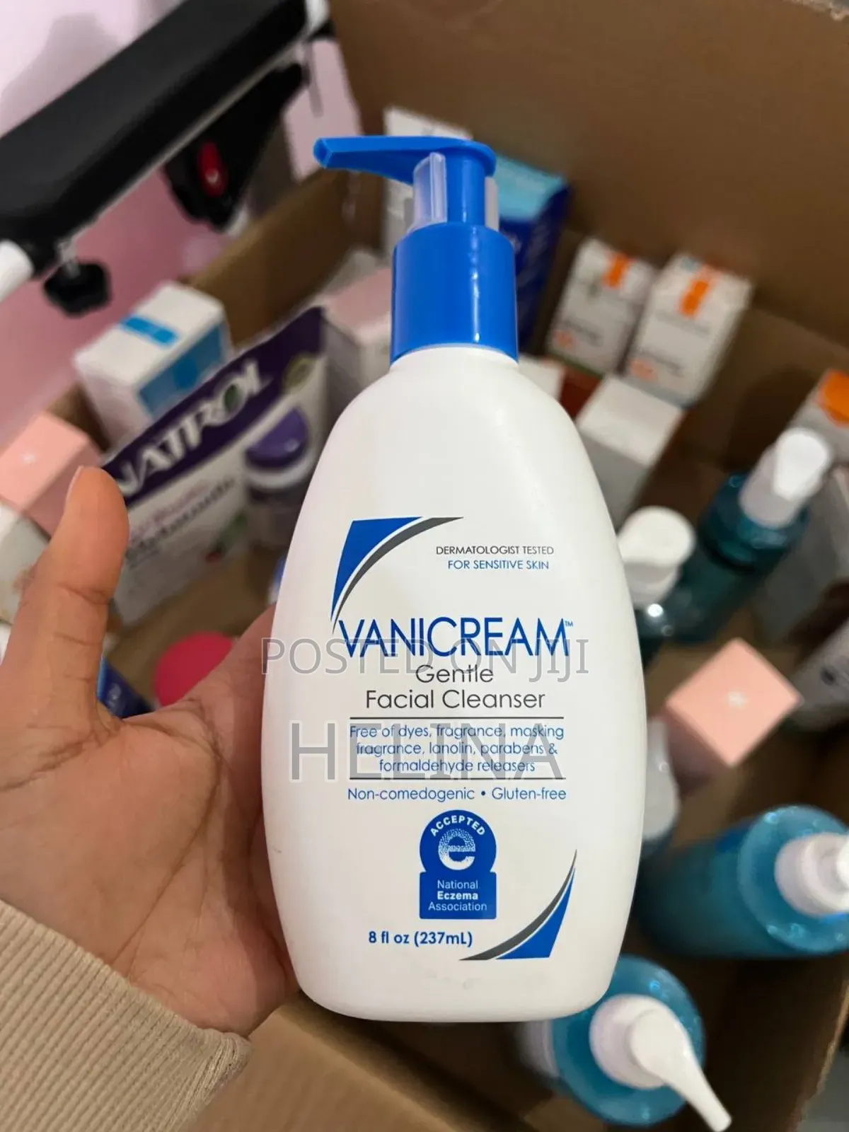 Vanicream Gentle Facial Cleanser Non-Comedogenic,Gluten -Free From Usa