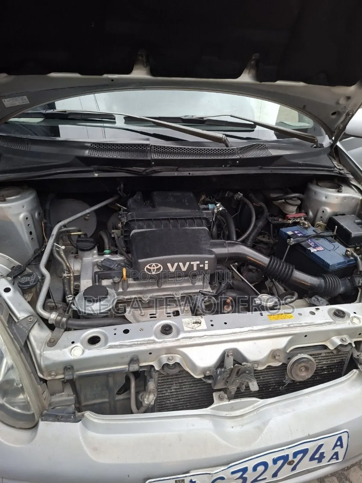 Toyota Vitz 1.3 AWD 5dr 2004 Silver
