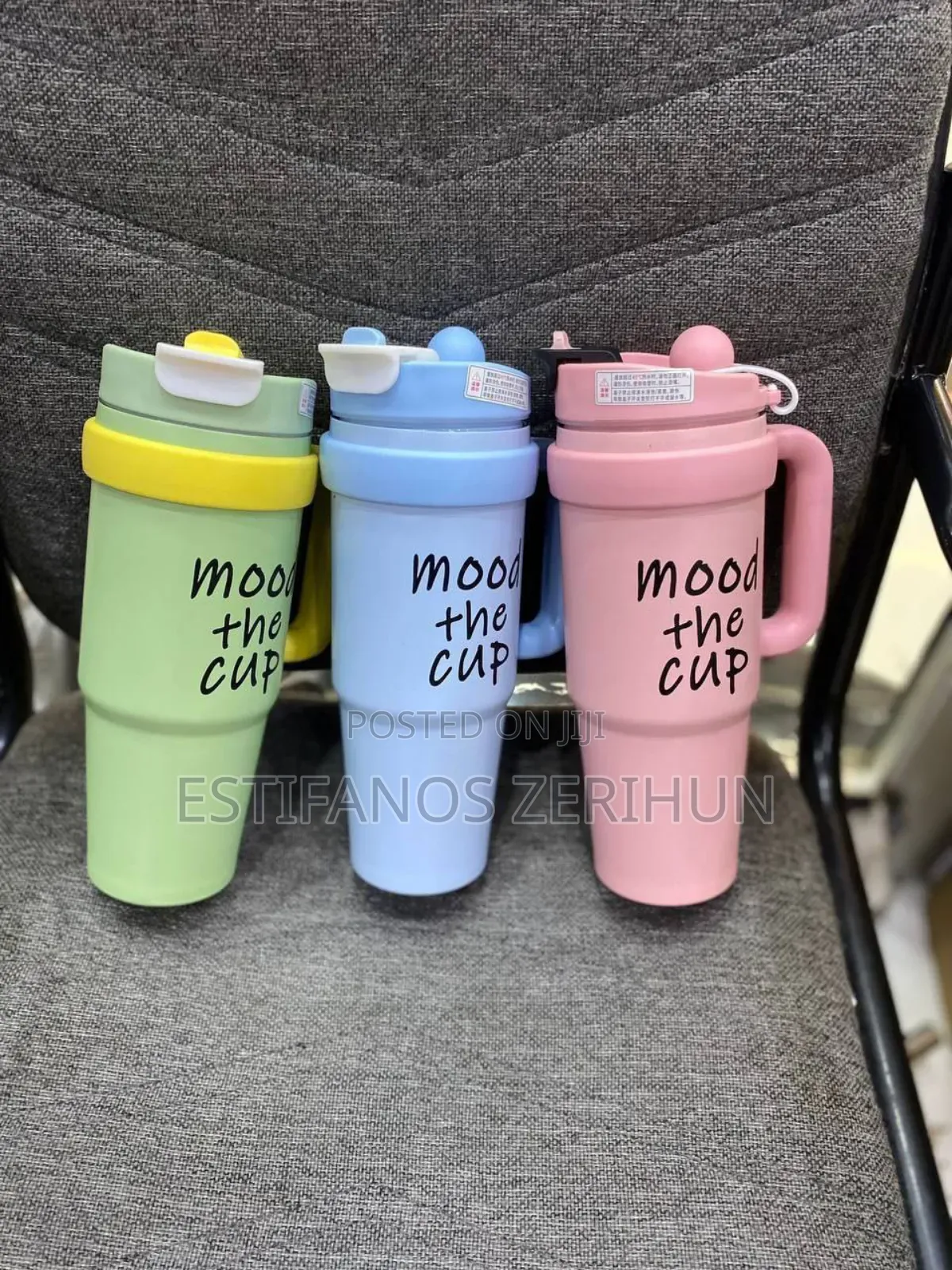 Double Layer Stainless Still Isolated Tumblers With Straw (Travel Cup)