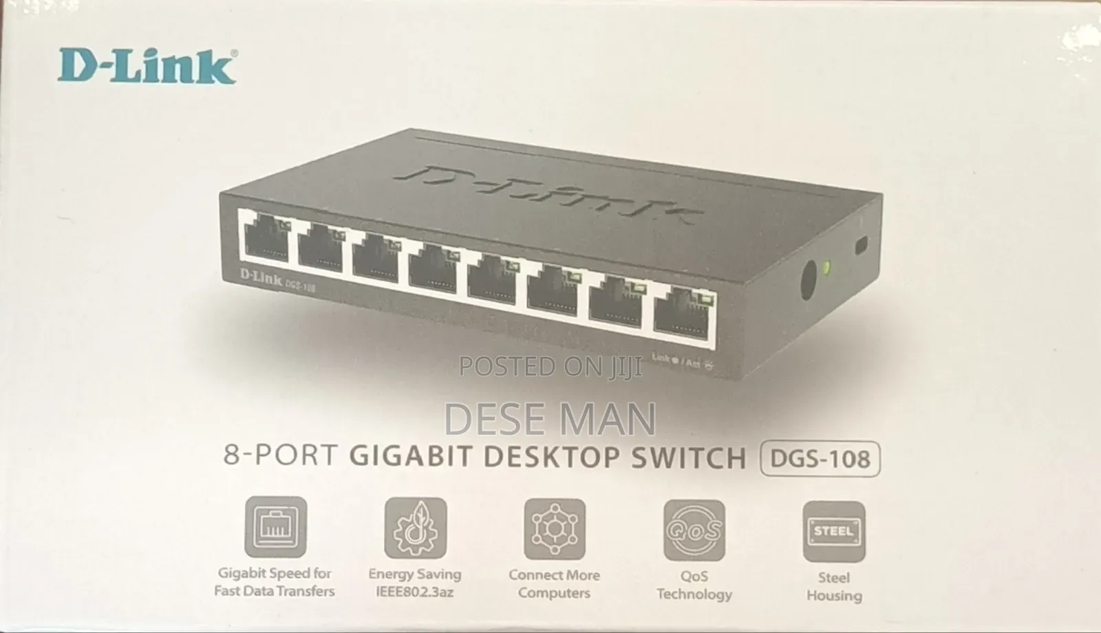 D-Link 8 Port