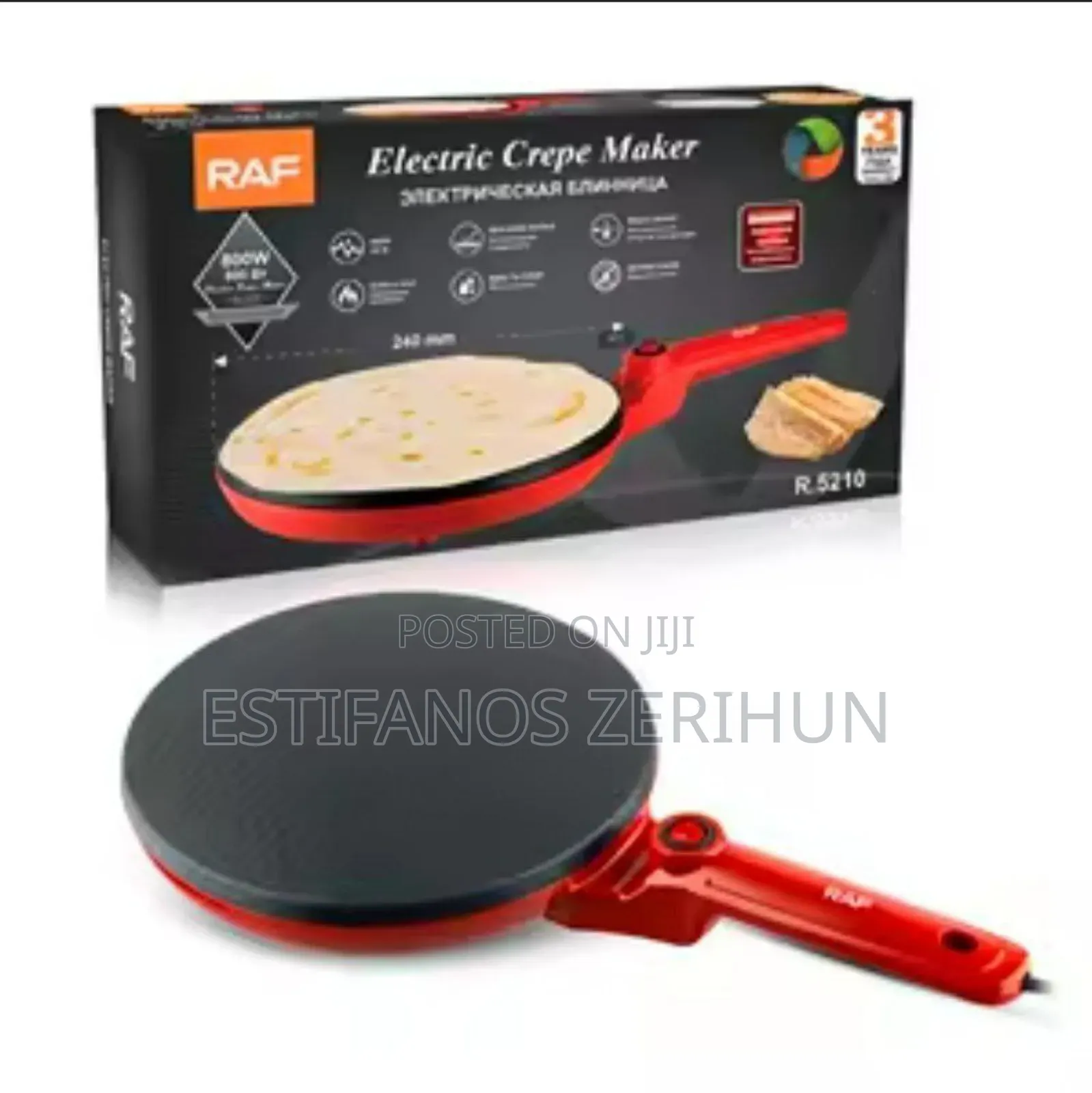 R a F Crepe Maker