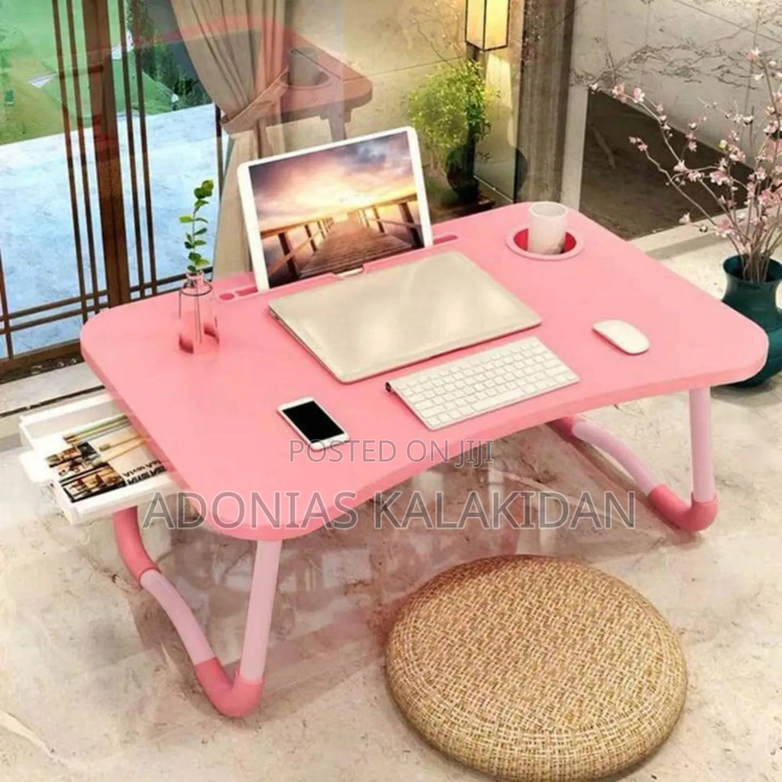 Laptop Table With Cup Holder