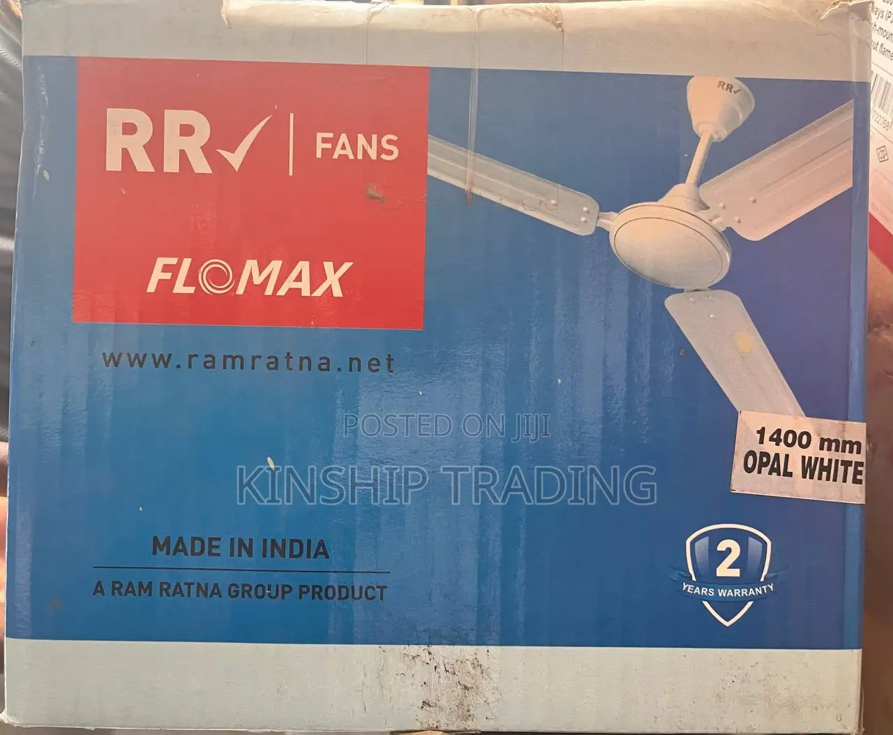 Rr Flomax White Ceiling Fan