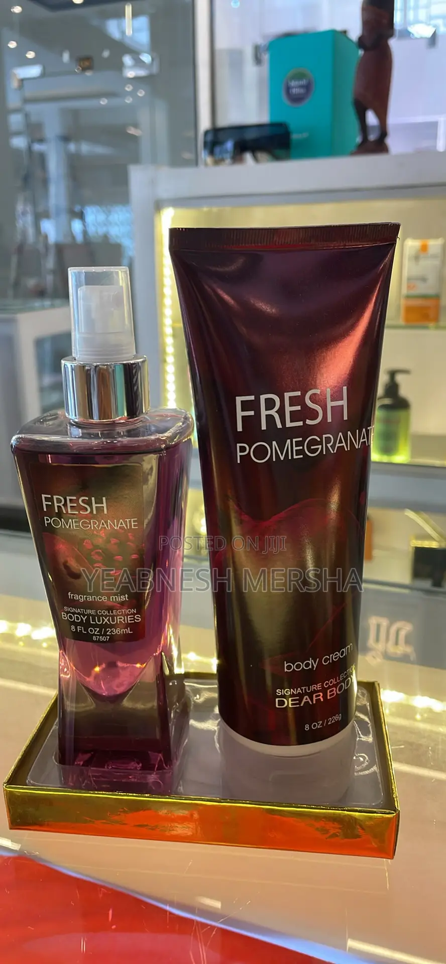 Dear Body Spray and Lotion
