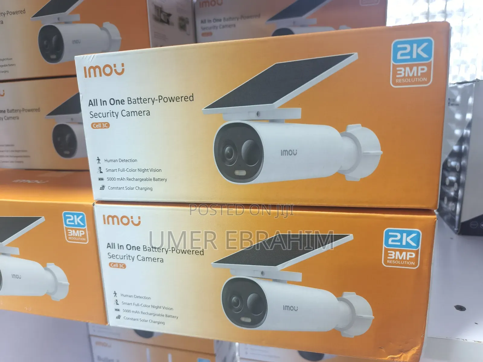 Imuo 3mp All in One Battery-Powered Security Camera