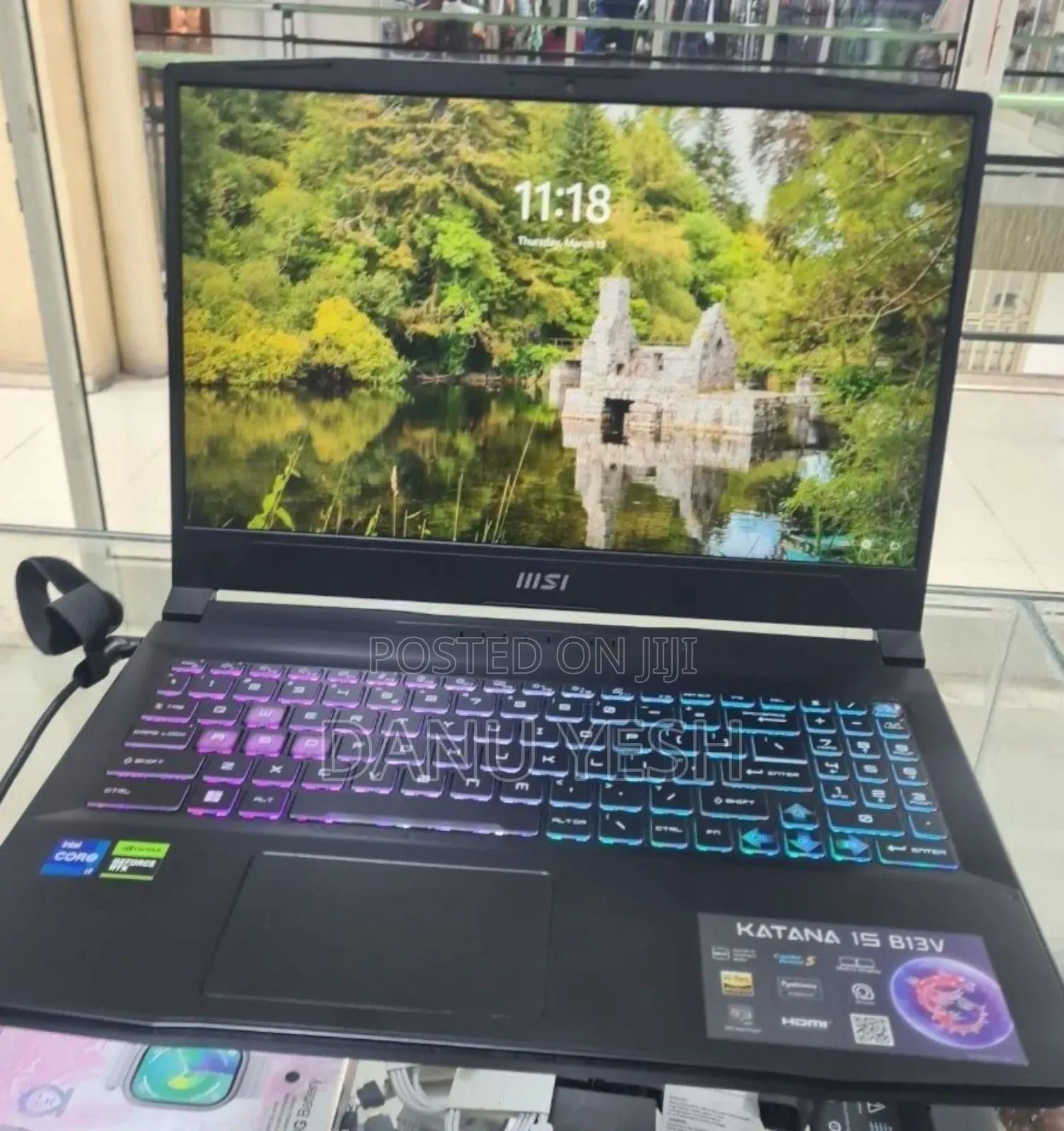 New Laptop MSI Katana 15 16GB Intel Core i7 SSD 1T