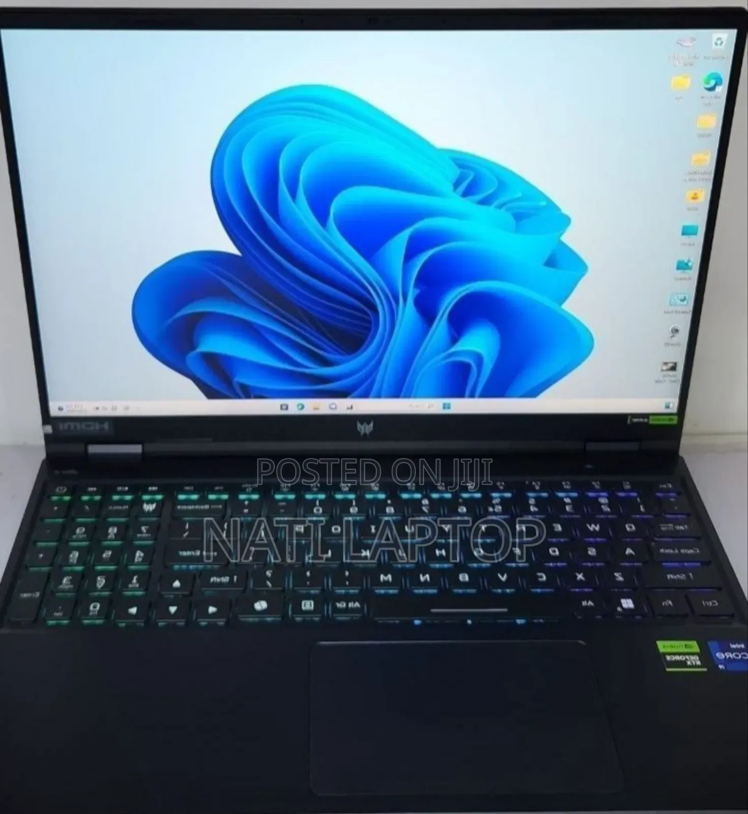 New Laptop Acer Predator Helios Neo 16 16GB Intel Core i9 SSD 1T