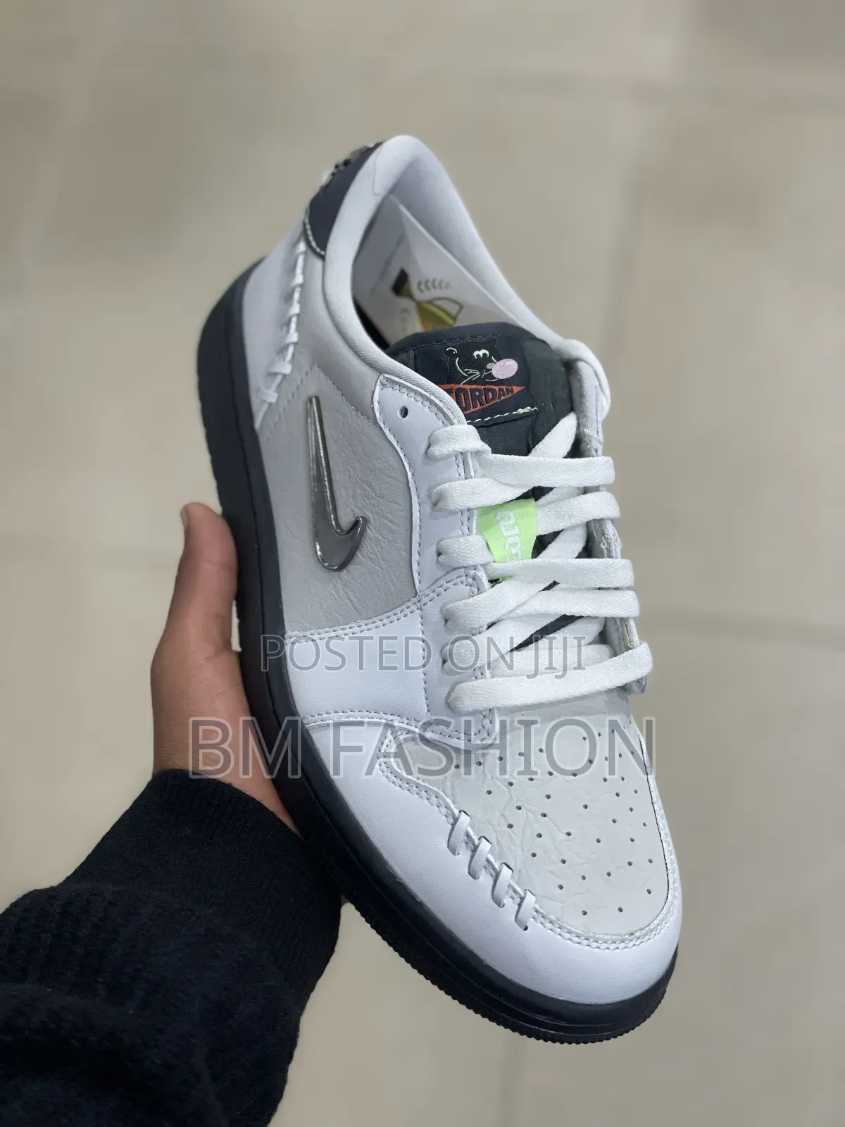 Custom "Jewel Swoosh" Air Jordan 1 Low