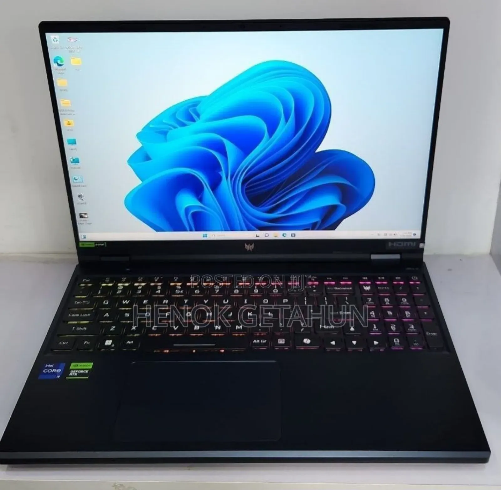 New Laptop Acer Predator Helios Neo 16 16GB Intel Core i9 SSD 1T