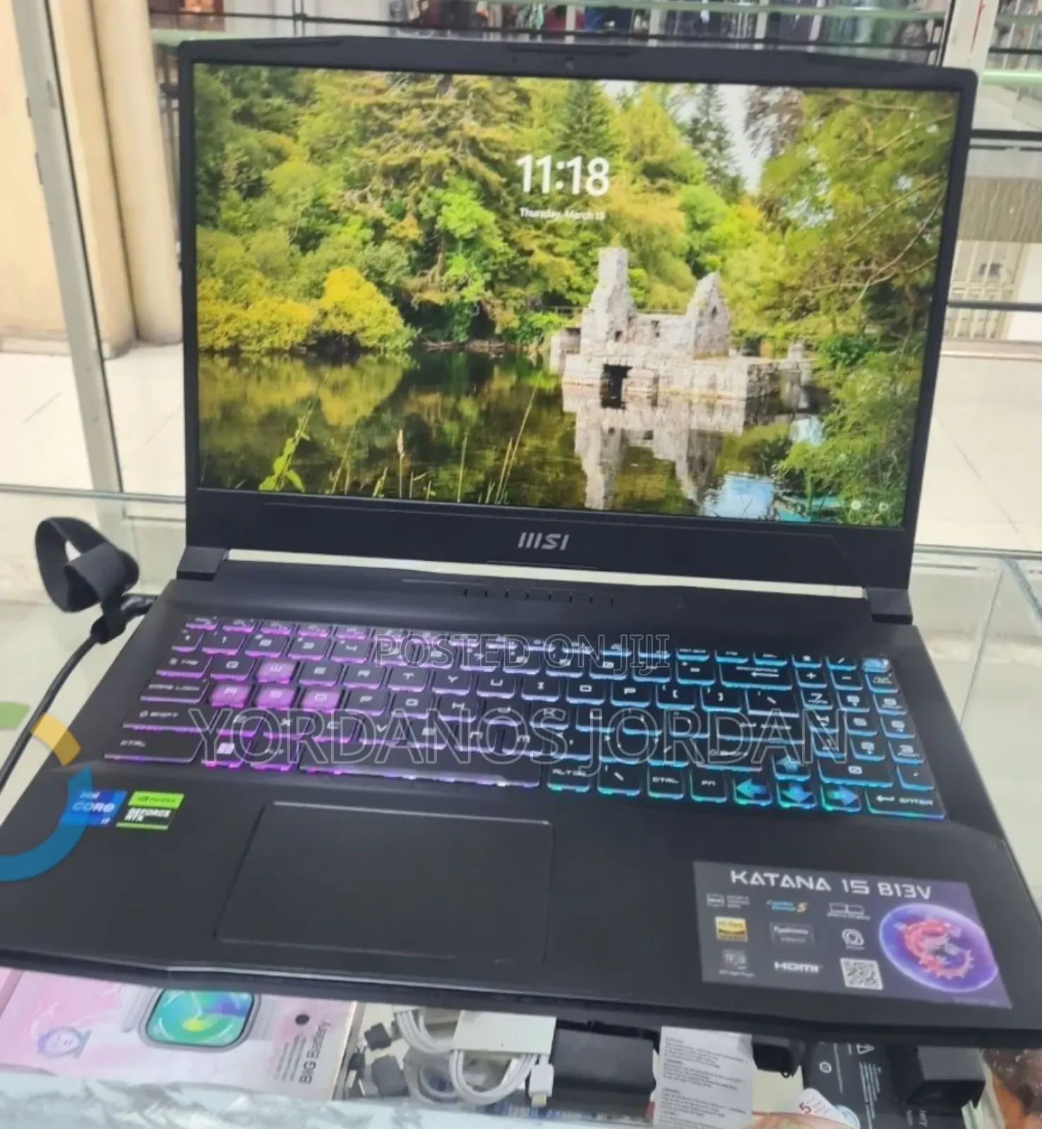 New Laptop MSI Katana 15 16GB Intel Core i7 SSD 1T