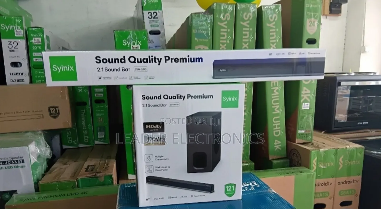 Syinix Sound Quality Premium Original Sound 170 Watt Dolby Audio