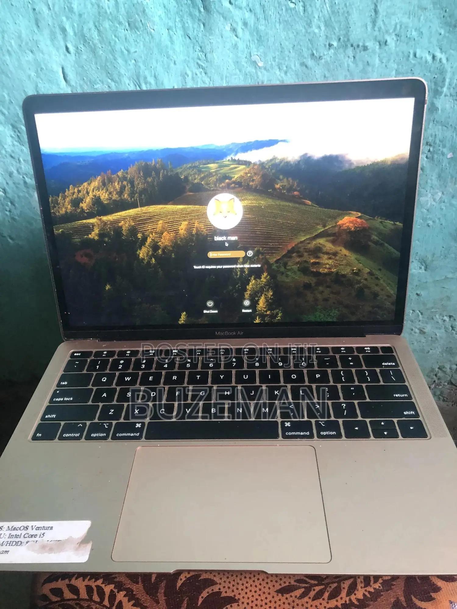 Laptop Apple MacBook Pro 2019 8GB Intel Core i5 SSD 256GB