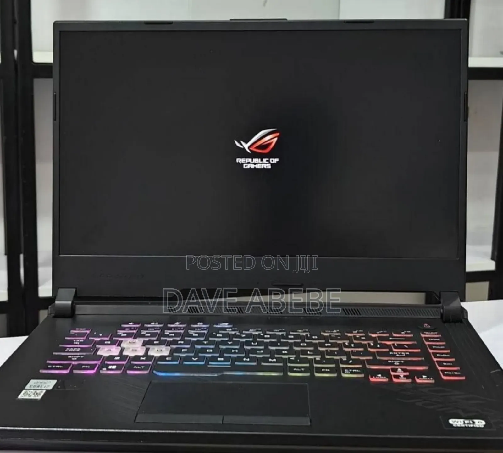 New Laptop Asus ROG Strix G17 16GB Intel Core i7 HDD 1T