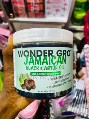 Wonder Gro Jamaican Black Castor Oil – Hair Scalp Conditioner (340g)