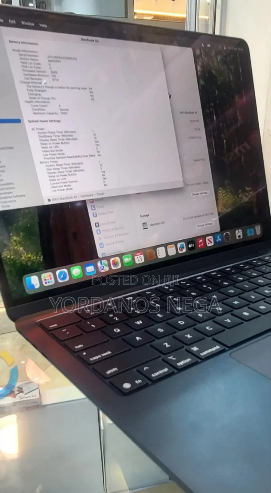 New Laptop Apple MacBook Air 2025 M4 13-inch 16GB Apple M4 SSD 256GB