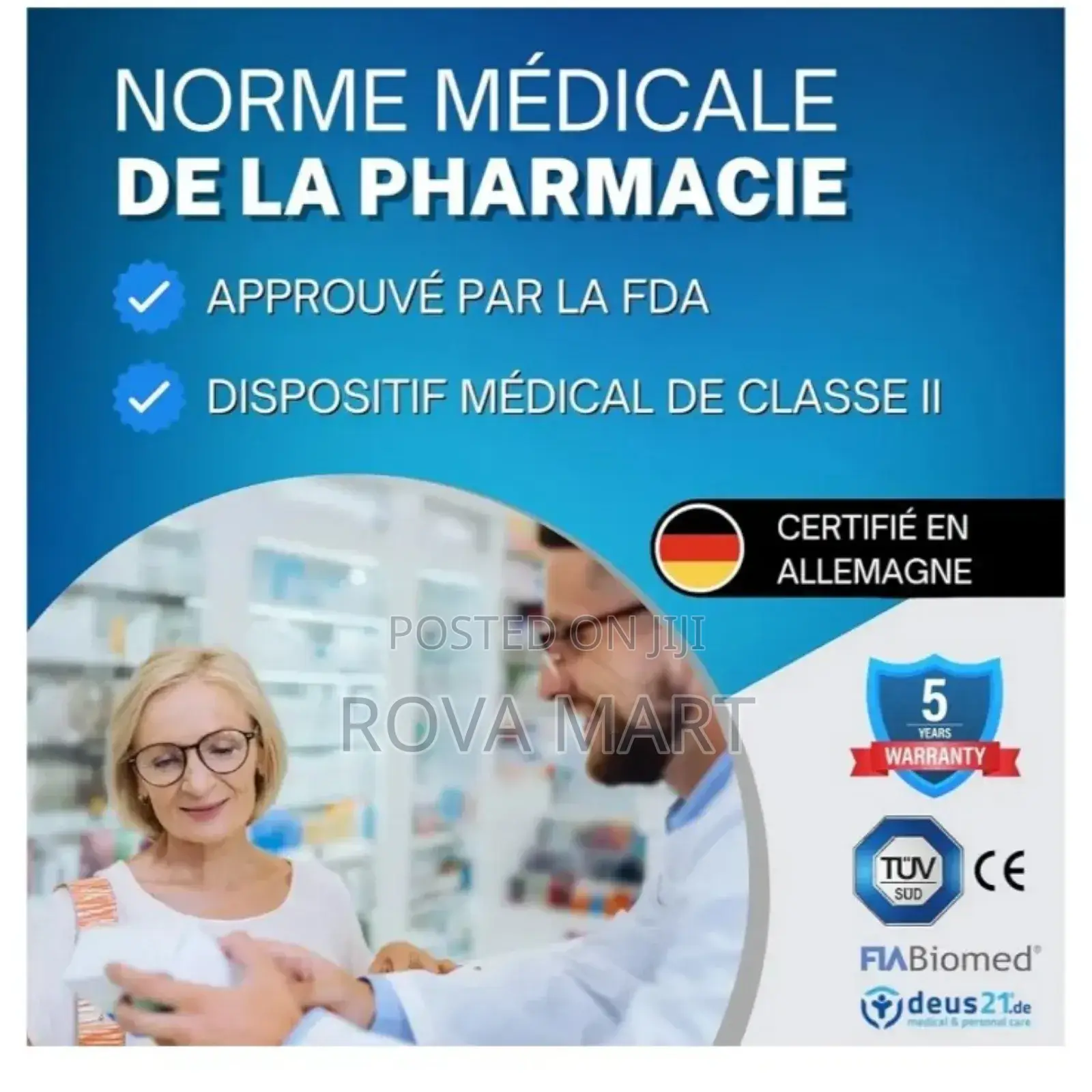 Fia Biomed Precisa የደም ስኳር መለኪያ