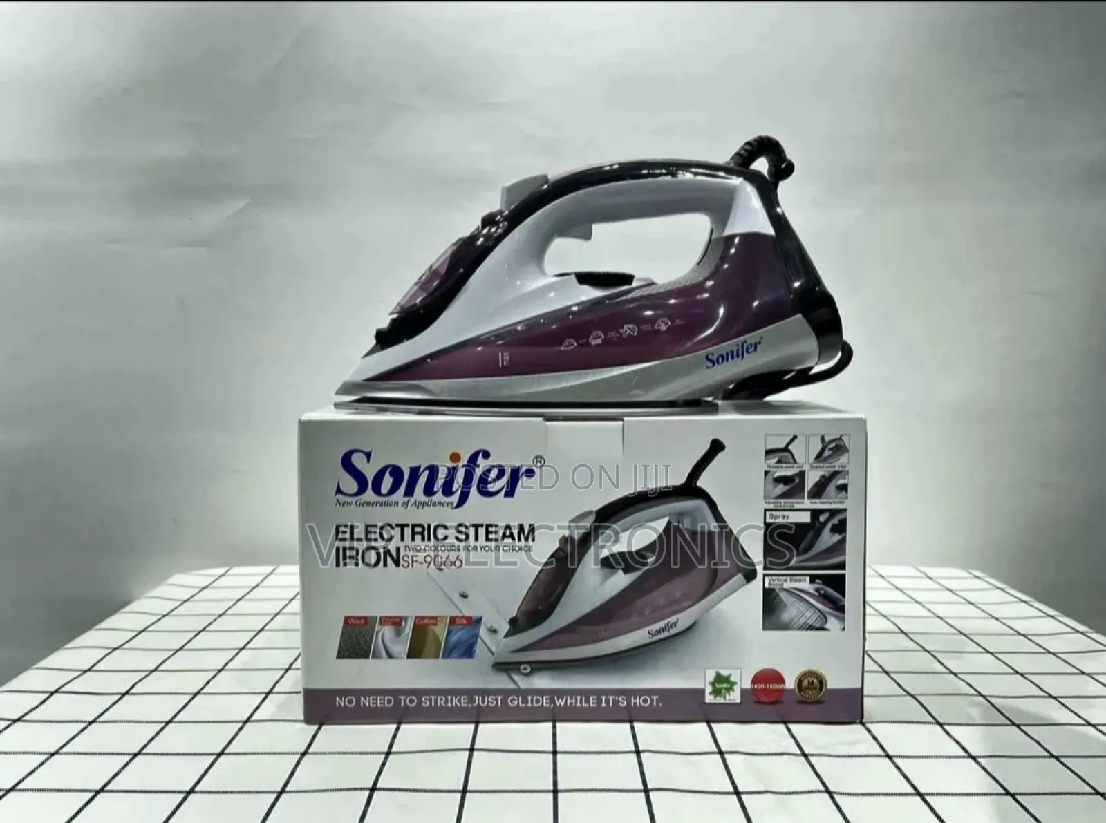 Sonifer Electric Steam Iron 2000w