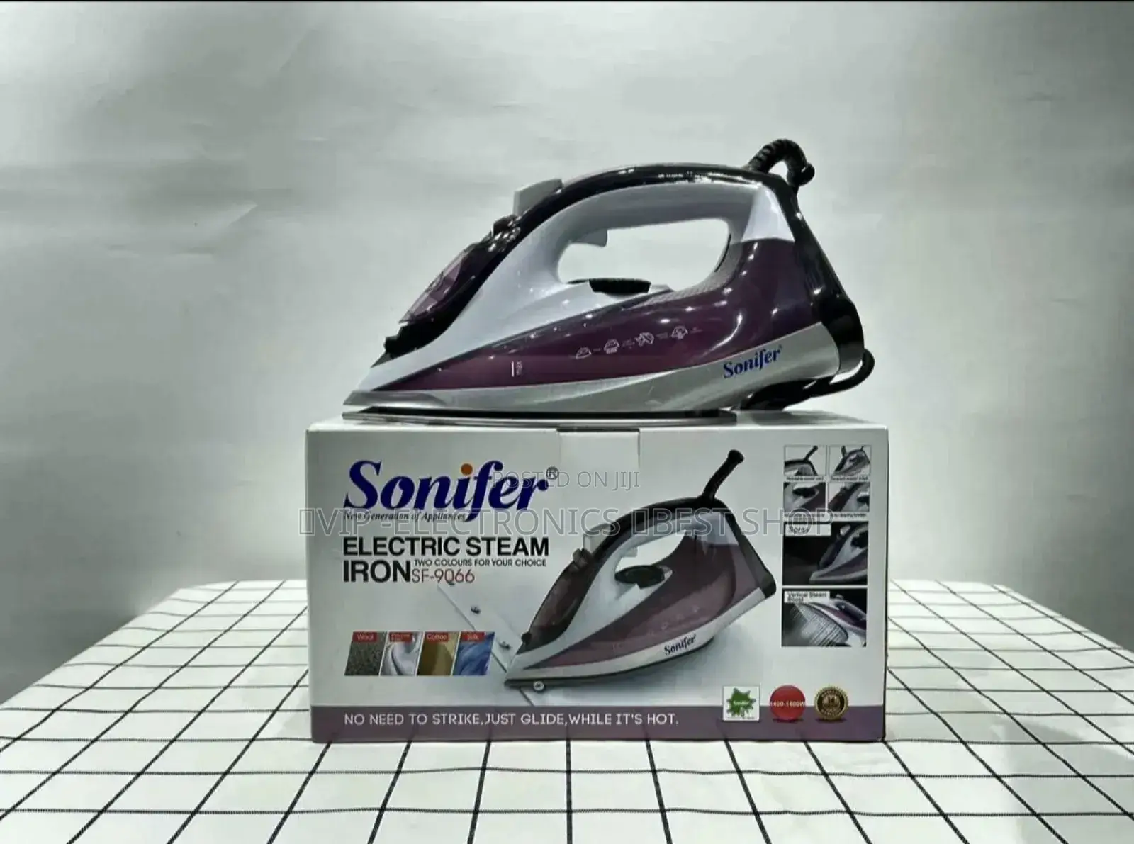 Sonifer Electric Steam Iron 2000w