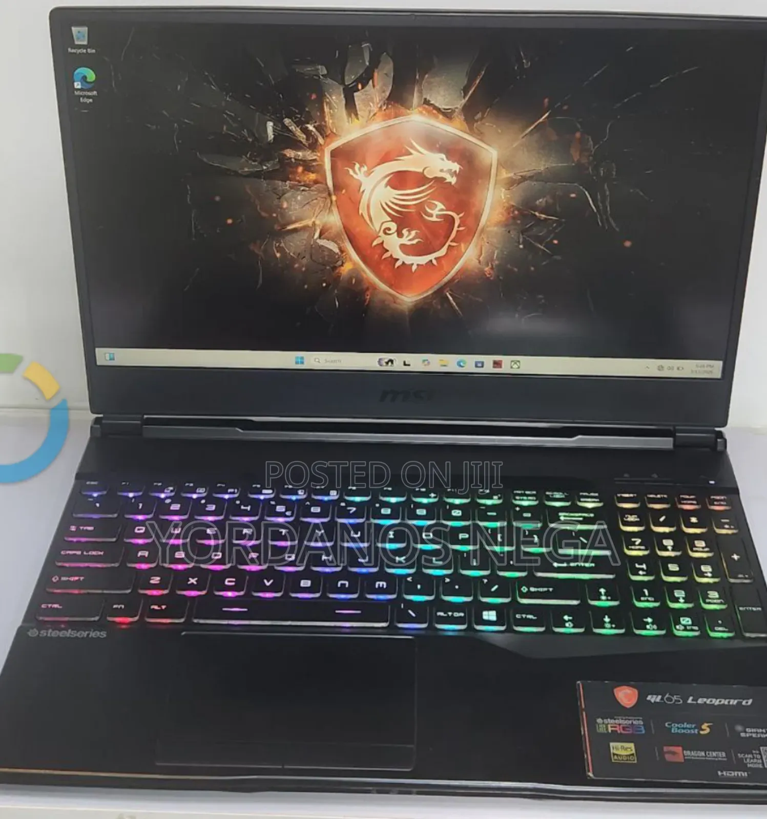 New Laptop MSI Katana 15 16GB Intel Core i7 SSD 512GB